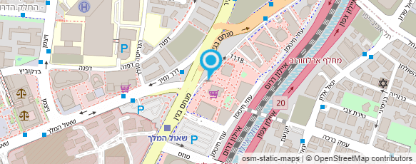 מפת הגעה אל ברון ושות' משרד עו"ד