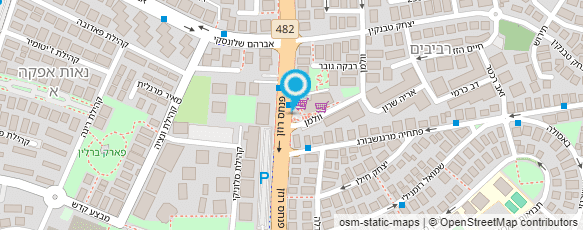 מפת הגעה אל גלנקור - קרן לחינוך ולרווחה