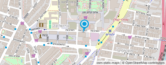 מפת הגעה אל בלנדר רן אדריכלות ובינוי