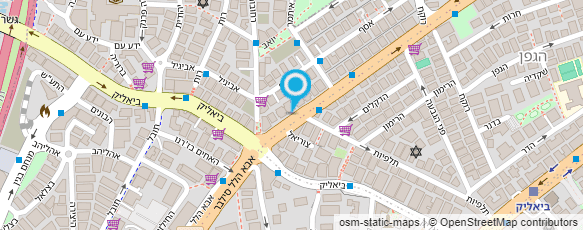 מפת הגעה אל אלכסנדרוני טיילור יהודית