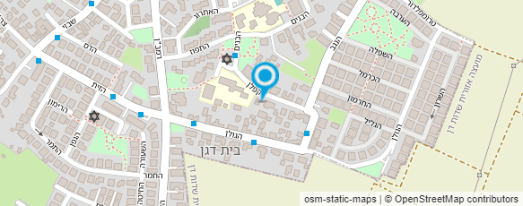 מפת הגעה אל גיא בבלי - הקוסם