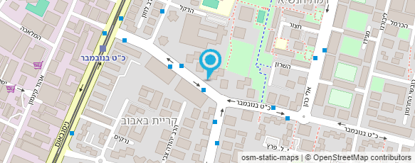 מפת הגעה אל קיוסק התאומות