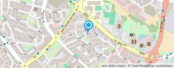 מפת הגעה אל שזר גד