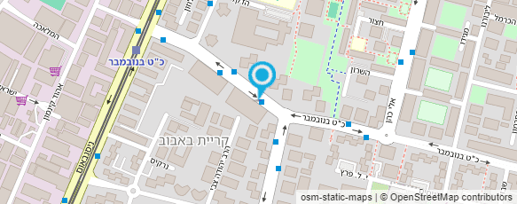 מפת הגעה אל גן ממ"ד-ממלכתי דתי