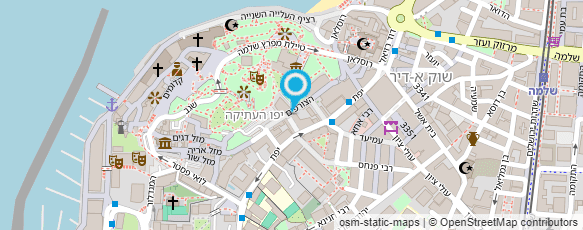 מפת הגעה אל גלריית לורנס