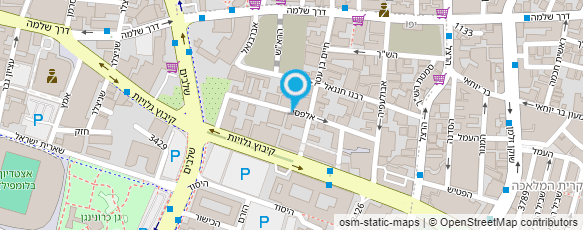 מפת הגעה אל דגן ראביד - אדריכל