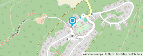 מפת הגעה אל אבירים שוחרי היער בישראל