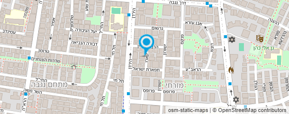 מפת הגעה אל שרותי איציק