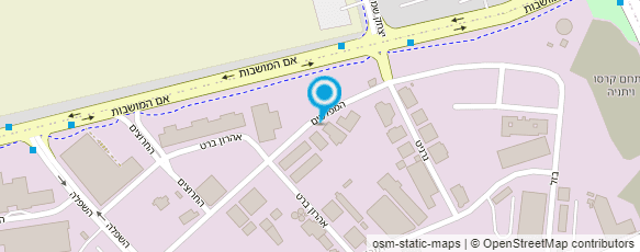 מפת הגעה אל כחול לבן מפת הגעה אל כחול לבן