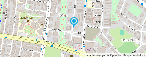 מפת הגעה אל א.מ אלומיניום