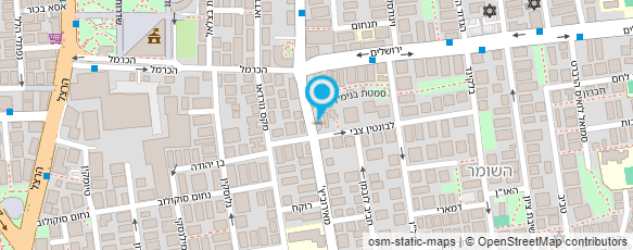 מפת הגעה אל פרשקובסקי יוסי