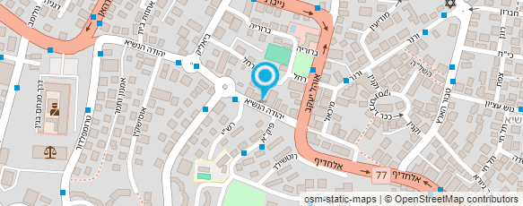 מפת הגעה אל זהר עובד יזמות בניין ופיתוח בע"מ