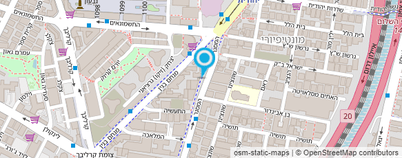 מפת הגעה אל עו"ד בר-חנין אילן