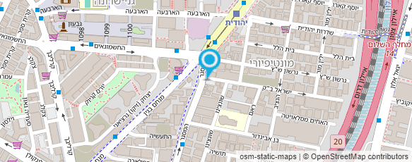 מפת הגעה אל אוטו גלס בע"מ