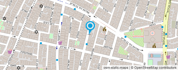 מפת הגעה אל ד"ר יצחקי גד