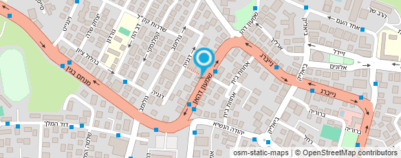 מפת הגעה אל מיני מרקט מאיר