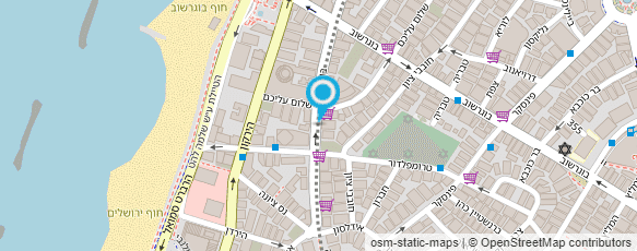 מפת הגעה אל אכסניית מומוס