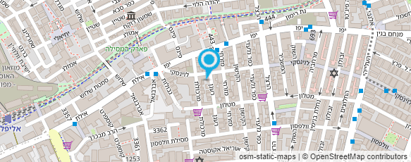 מפת הגעה אל בן-נון סוכנויות טקסטיל בע"מ