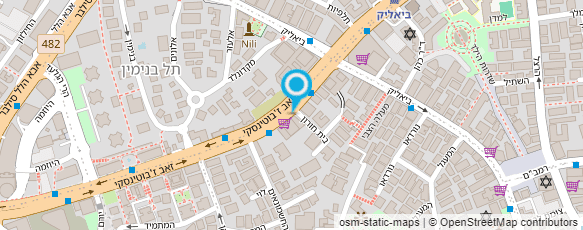 מפת הגעה אל רשת נעלי הלב הכחול מפת הגעה אל רשת נעלי הלב הכחול