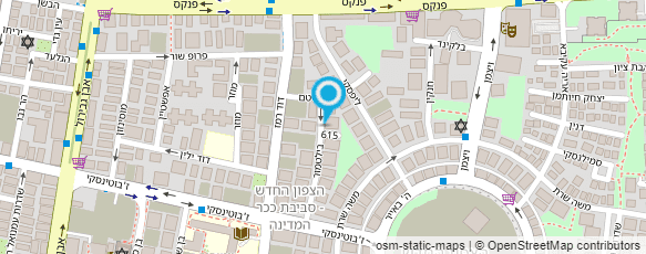 מפת הגעה אל ד"ר חוה גולדברג מפת הגעה אל ד"ר חוה גולדברג