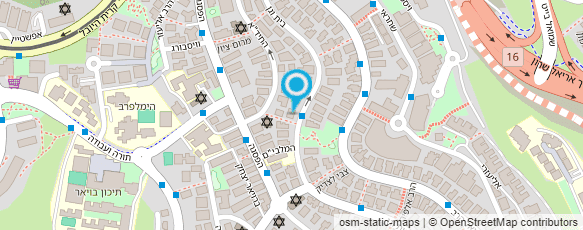 מפת הגעה אל ישיבת מדרש שמואל