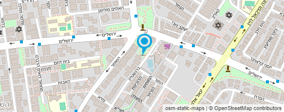 מפת הגעה אל דב'לה שיווק אופנה