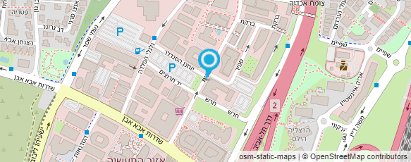 מפת הגעה אל מכללת הי-טק