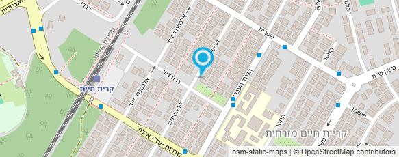 מפת הגעה אל ד"ר הראובני תמר בלום