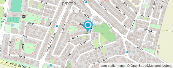 מפת הגעה אל יעל זיו כהן - מעצבת וילונות