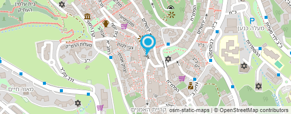 מפת הגעה אל גלריה פריאל