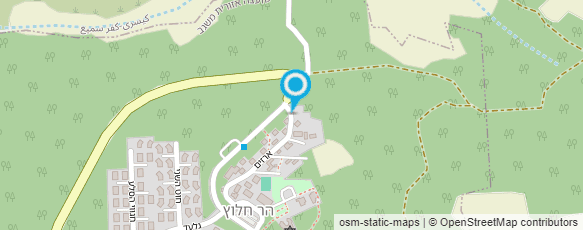 מפת הגעה אל טבע בהר