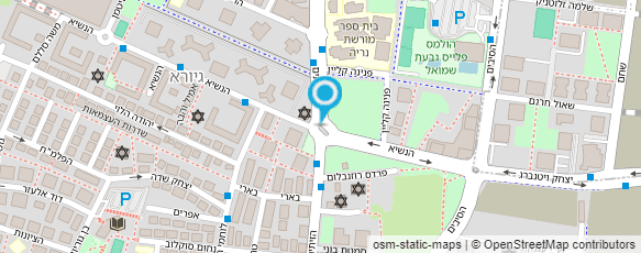 מפת הגעה אל הסעות מורן בגבעה