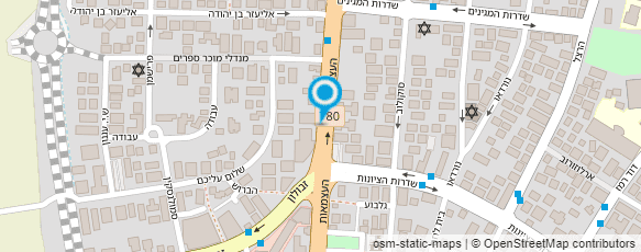 מפת הגעה אל פועלים אקספרס בע"מ