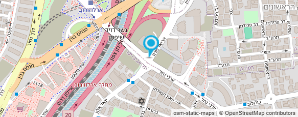 מפת הגעה אל בונדד מכולות