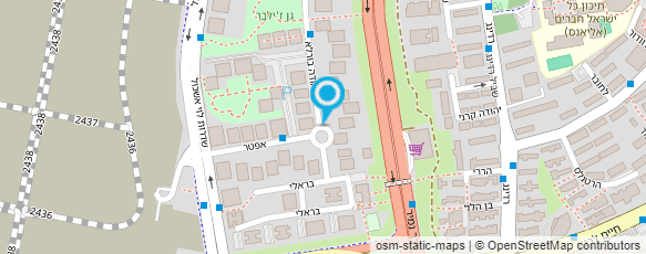 מפת הגעה אל אסף פז - חשמלאי מוסמך