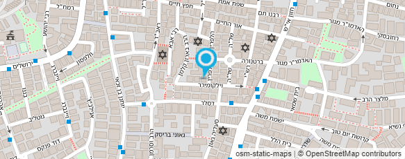 מפת הגעה אל תלמוד תורה "חברון"