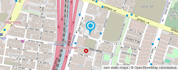 מפת הגעה אל היכל נטע-יסעור