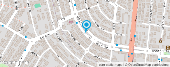 מפת הגעה אל טאטו משה אלול