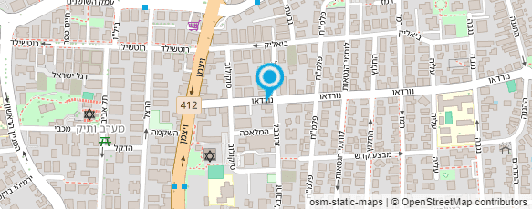 מפת הגעה אל תיאודור אזולאי