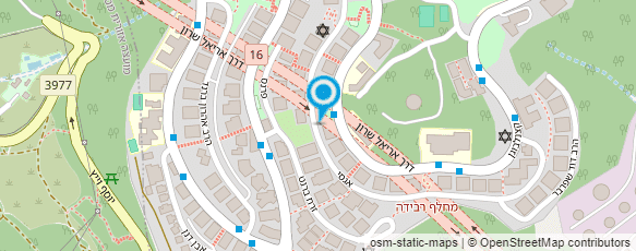 מפת הגעה אל אהרון יאיר