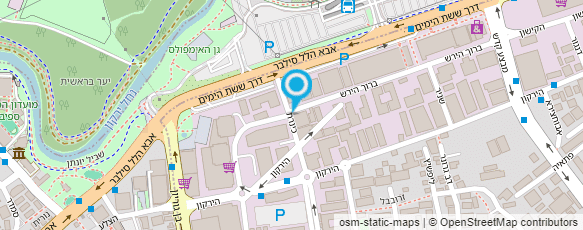 מפת הגעה אל מוסך הברון מפת הגעה אל מוסך הברון