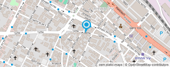 מפת הגעה אל תריסי אלנבי -גיא מפת הגעה אל תריסי אלנבי -גיא