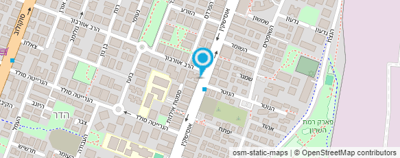 מפת הגעה אל בהר א. - מושקוביץ מ.