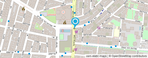 מפת הגעה אל קדם גנס ושות' עו"ד