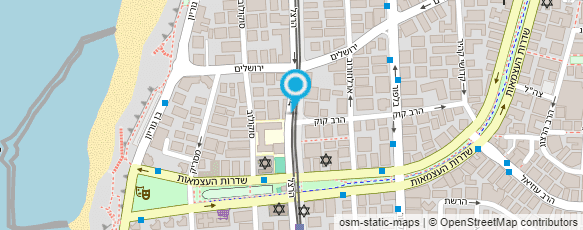 מפת הגעה אל זיו עמית