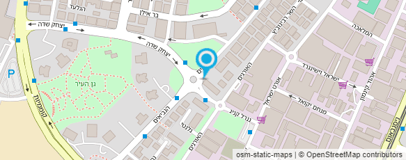 מפת הגעה אל מספרת דוד