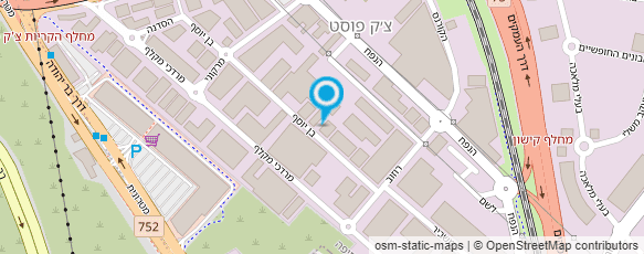 מפת הגעה אל ש.י.ר.ן פרופילים דקורטיביים בע"מ