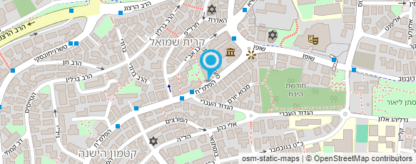 מפת הגעה אל המעבדה הירושלמית המרכזית מפת הגעה אל המעבדה הירושלמית המרכזית