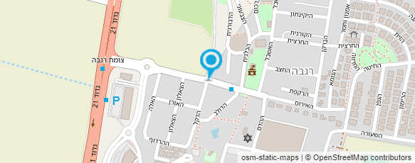 מפת הגעה אל אתר פרשת המים