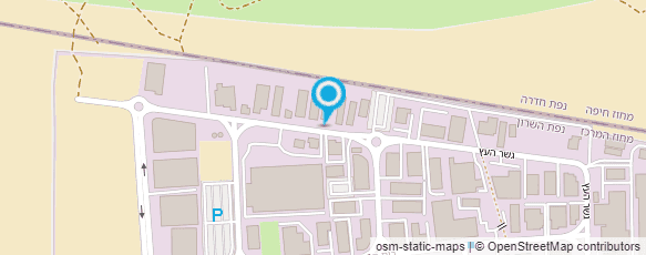 מפת הגעה אל פנצ'רית עמיאל עמק חפר בע"מ